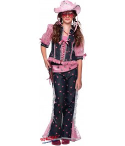 Costume carnevale - RAGAZZA DEL WEST RAGAZZA